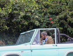 Ben Affleck’s Electric Ford Bronco Breaks Down on Freeway With Son in Tow