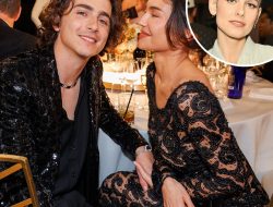 Timothée Chalamet’s Sister Pauline Supports Kylie Jenner in Paris
