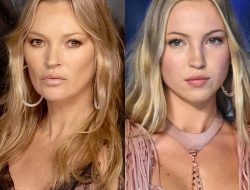 Kate Moss & Daughter Lila Moss Walk In Victoria’s Secret Fashion Show