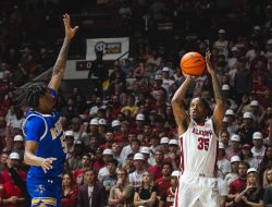 No. 2 Alabama holds off McNeese State, 72-64