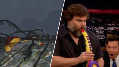 There’s now a Monster Hunter Wilds mod that swaps your hunting horn for a working toy saxophone Jack Black once played after someone shouted “give it to me daddy”